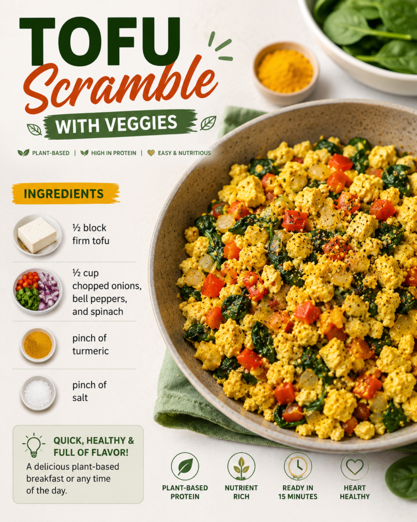 Tofu Scramble with Veggies